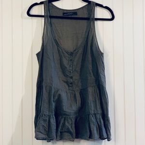 Zara blouse tank top size medium